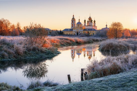 Золотой час. Морозное утро... #2